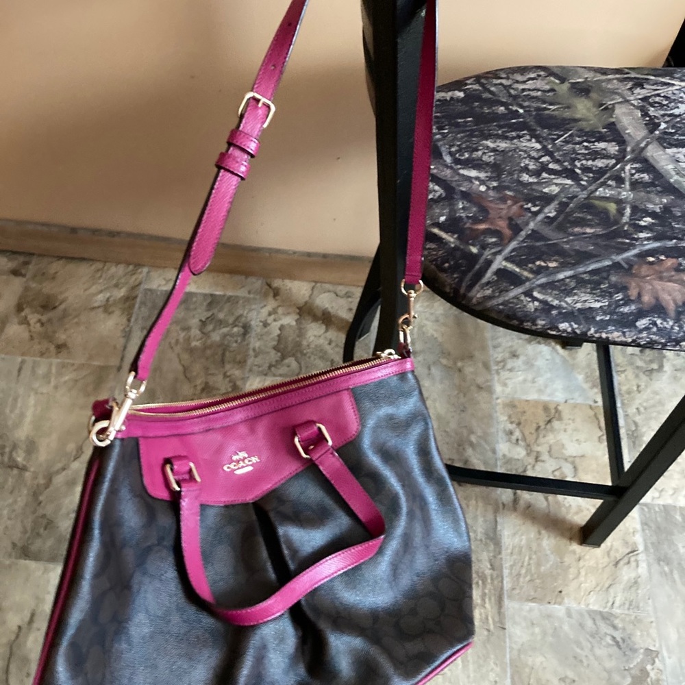 Large crossbody tote from Coach